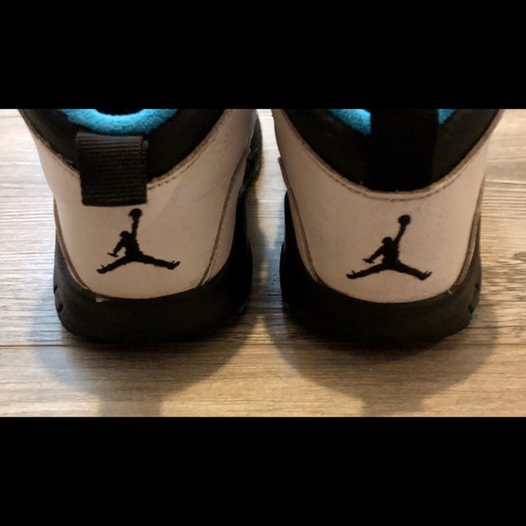 Air Jordan Toddler Retro 10 TD White Powder Blue - Picture 3 of 7